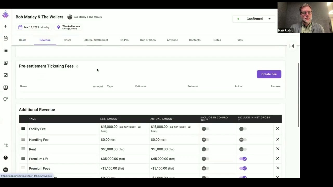 Matt Rucins Co Pro Live Demo