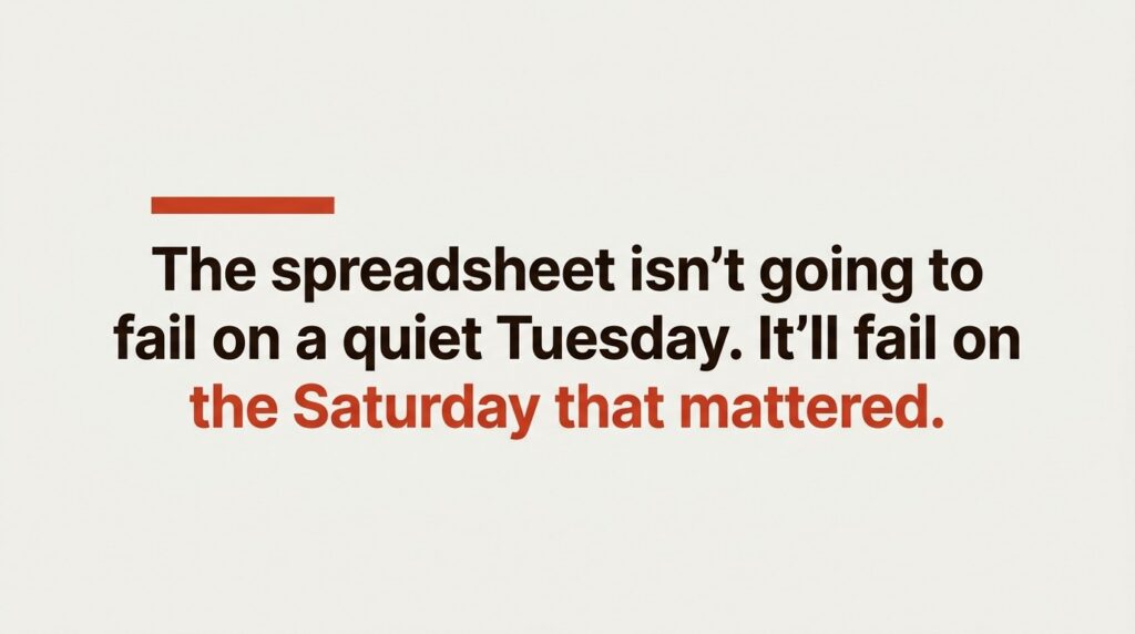 Why Spreadsheets Fail Venues When It Matters Most image 10 - Prism.fm